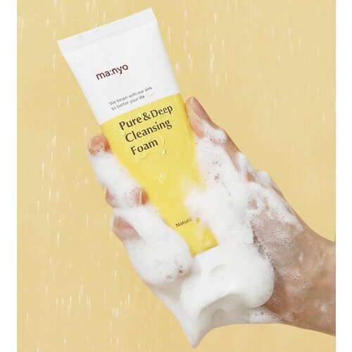 Пенка для глубокого очищения пор с церамидами Manyo Pure Deep Cleansing Foam 200мл