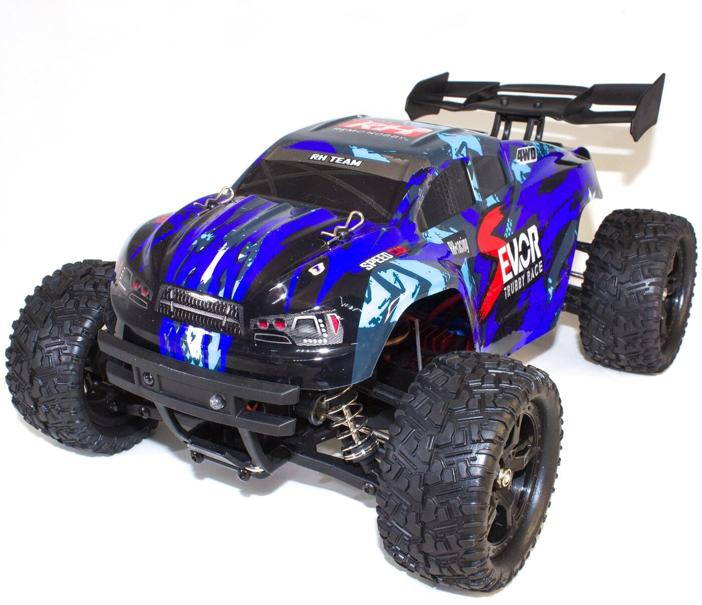 Радиоуправляемый трагги Remo Hobby S-EVOR 4WD 2.4G 1:16 RTR + Li-Ion и зарядное устройство RH1661 Blue