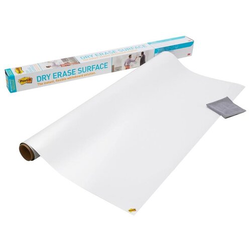 Доска маркерная Post-it 120×240 см белая самоклеящаяся пленка (DEF8×4)