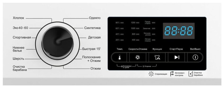 Стиральная машина WILLMARK WMF-6021LG белый - фотография № 16