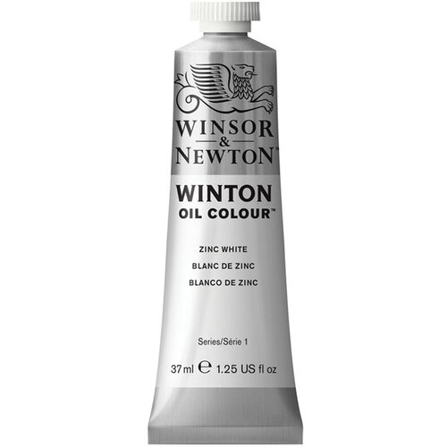 Краска масляная художественная Winsor&Newton "Winton", 37мл, туба, белый цинк - 3 шт.
