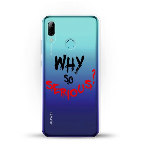 фото Силиконовый чехол why на huawei p smart (2019) andy & paul