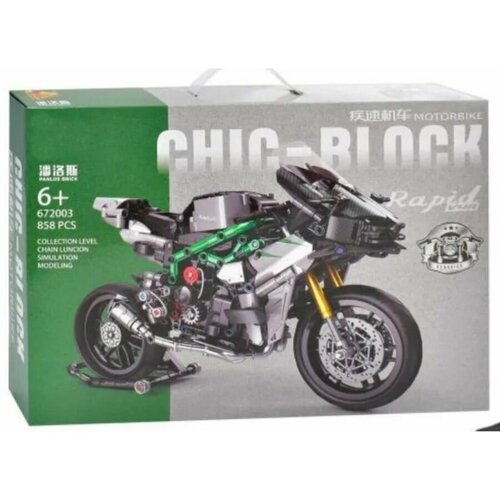 Конструктор Мотоцикл Chic Block 672003