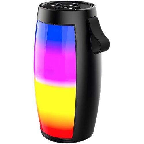 Портативная Bluetooth колонка с пульсирующей подсветкой USB FM-радио 360 RGB LED 154400₽