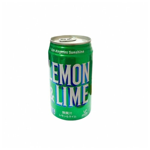 Напиток газированный со вкусом лимона и лайма Томинага 350 мл