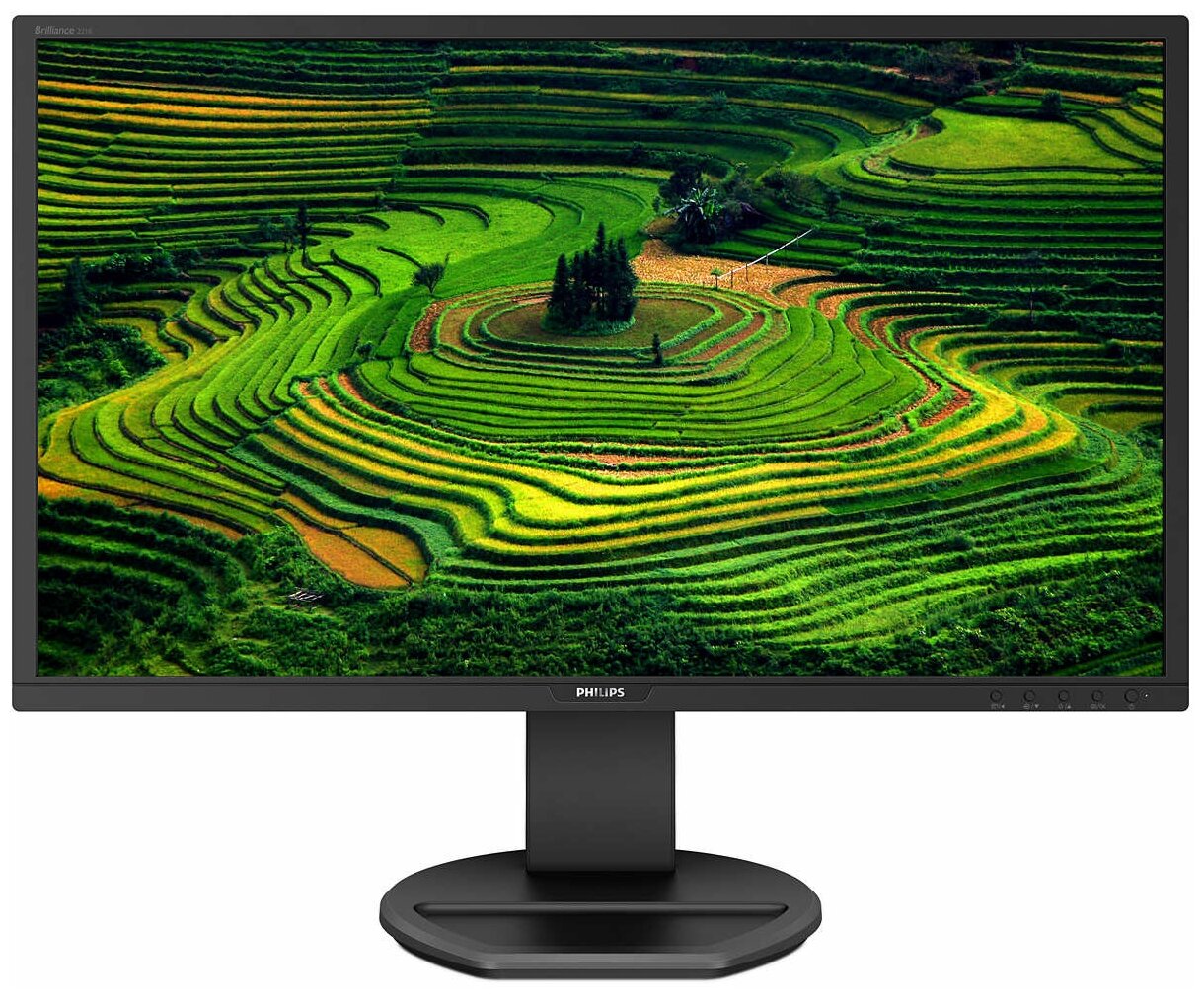 Монитор Philips 21.5'' 221B8LHEB, черный