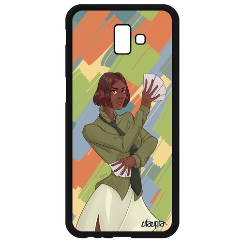 фото Чехол на samsung galaxy j6 plus 2018, "фокусник" эльф галстук utaupia