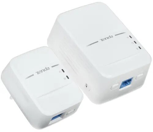 Wi-Fi+Powerline адаптер Tenda PH10, белый - фото №7