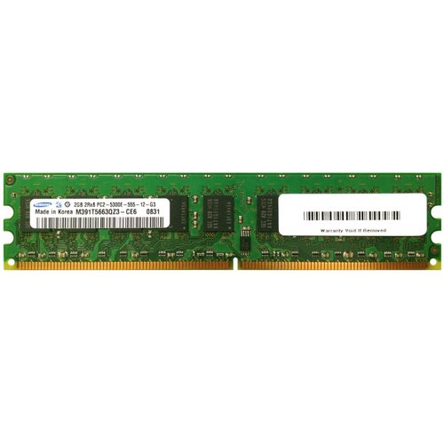 Оперативная память Samsung 2 ГБ DDR2 667 МГц DIMM CL5 M391T5663DZ3-CE6 оперативная память samsung 2 гб ddr2 667 мгц sodimm cl5 m470t5663cz3 ce6