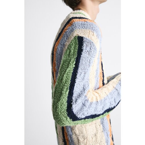 фото Свитер с контрастными полосами 9598/421 zara