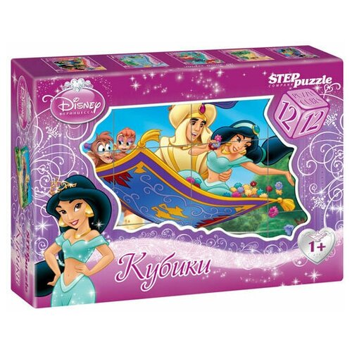 развивающая игрушка step puzzle disney бемби 87104 12 дет Развивающая игрушка Step puzzle Disney Жасмин 87153, 12 дет.