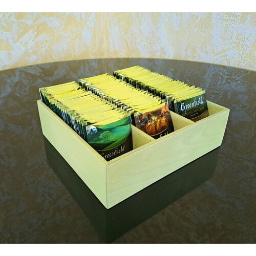 Подставка для чайных пакетиков светло-зеленая