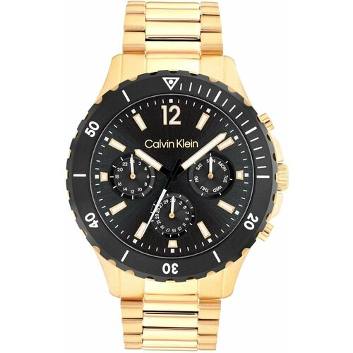 Наручные часы CALVIN KLEIN Швейцарские наручные часы Calvin Klein 25200116, золотой
