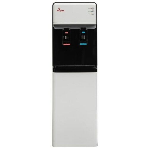 Кулер для воды напольный APEXCOOL 07LD белый нагрев и охлаждение со шкафчиком