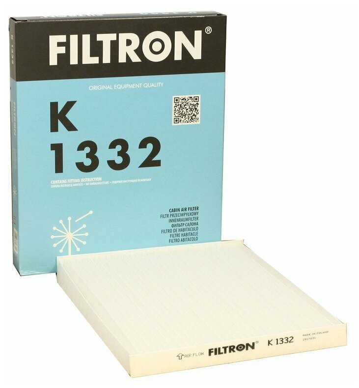 Салонный фильтр FILTRON K1332