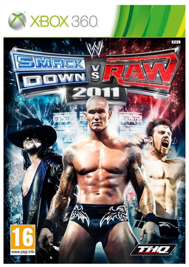 Игра WWE SmackDown! vs. RAW 2011 для Xbox 360