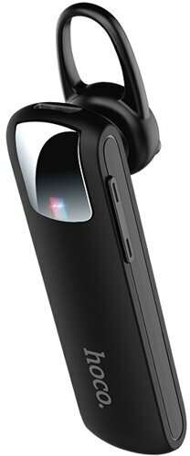 Bluetooth беспроводная моно гарнитура Hoco E37 Gratified Black микрофон с наушником, hands free - черный