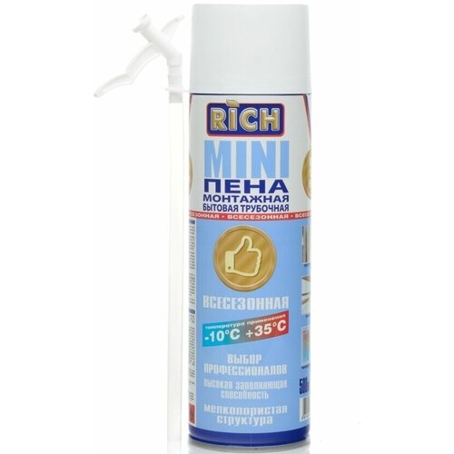 Пена монтажная RICH 500 мл 321₽