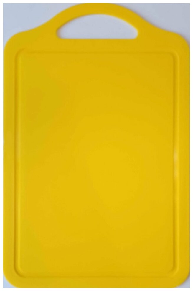 Разделочная доска 32x20x04см / Кухонная доска / Доска для кухни жёлтая