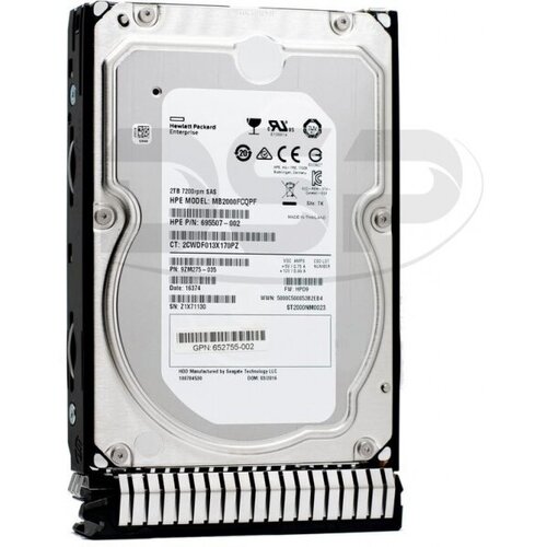 Жесткий диск HP 9SM267-035 2Tb SAS 35 HDD 2129000₽