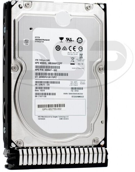 Жесткий диск HP MB2000FCQPF 2Tb SAS 3,5" HDD