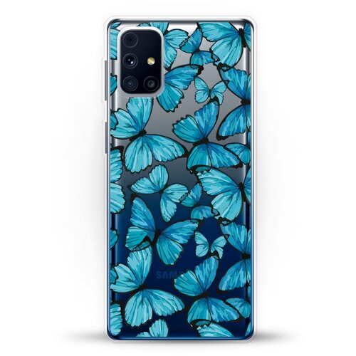 фото Силиконовый чехол бабочки на samsung galaxy m31s andy & paul