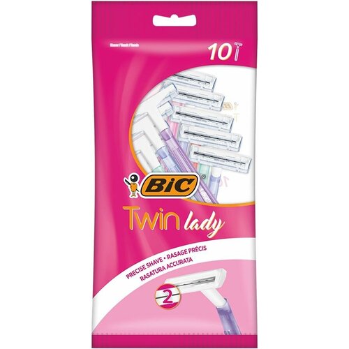 Станки для бритья BIC Твин Леди, 10шт