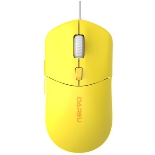 игровые наушники dareu a730 yellow Мышь проводная Dareu LM121 Yellow