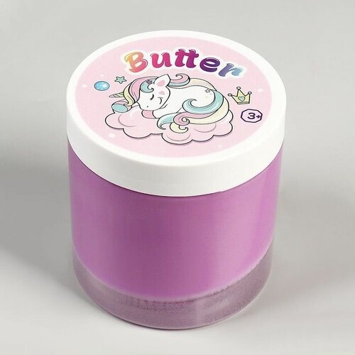 Слайм Стекло серия Butter фиолетовый цвет 350 г 721₽