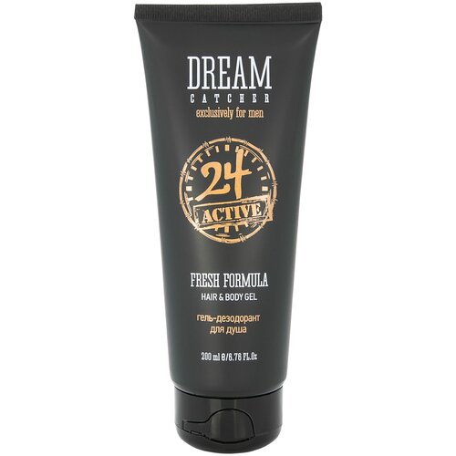 Гель-дезодорант для душа DREAM CATCHER Fresh formula 24 active, 200 мл