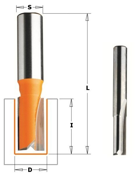 Фреза СМТ пазовая S=12 D=10x31,7x70