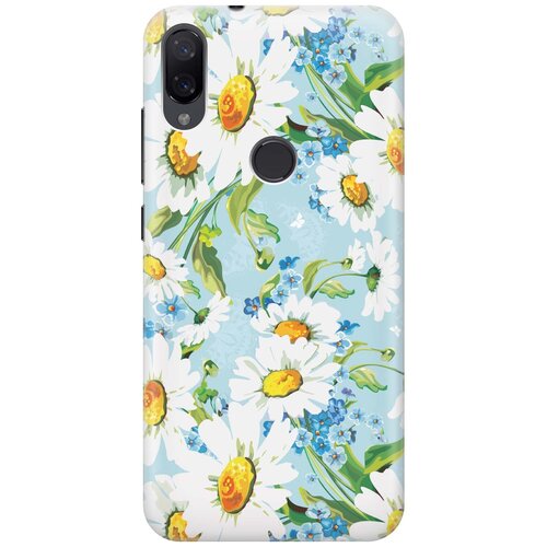 фото Cиликоновый чехол на xiaomi mi play / сяоми ми плей с принтом "поле ромашек" gosso