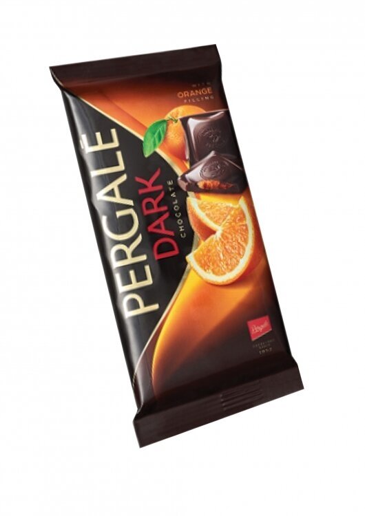 Темный шоколад Pergale с апельсиновой начинкой 100 гр