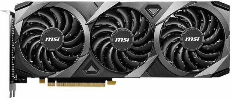 Видеокарта MSI PCI-E 4.0 RTX 3060 Ti VENTUS 3X 8G OC LHR NVIDIA GeForce 256 GDDR6 1695/14000/HDMIx1/DPx3/HDCP Ret