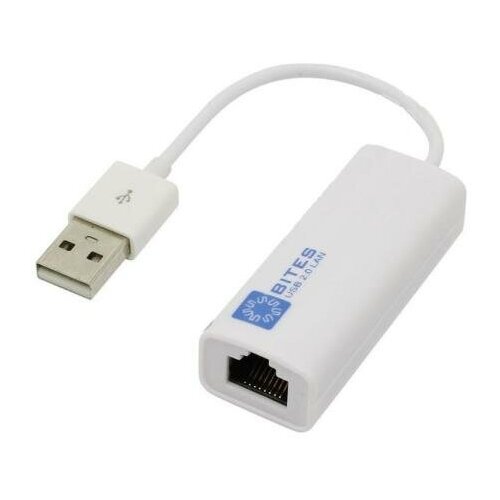 Сетевой адаптер 5bites UA2-45-02WH 10/100Mbps USB2.0 сетевой адаптер exegate exe ua2 45 ex284936rus белый