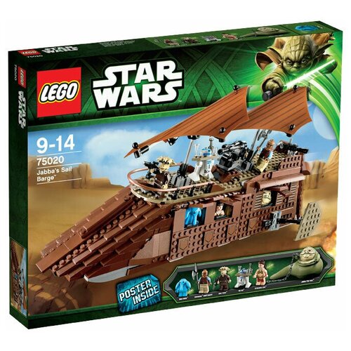 LEGO Star Wars 75020 Пустынный корабль Джаббы, 850 дет. lego star wars 9516 дворец джаббы 717 дет