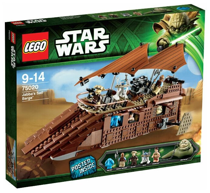 Lego Конструктор LEGO Star Wars 75020 Пустынный корабль Джаббы