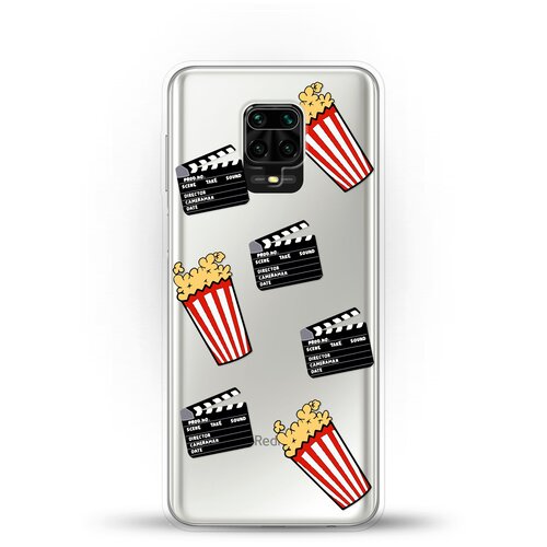 фото Силиконовый чехол movie на xiaomi redmi note 9 pro andy & paul