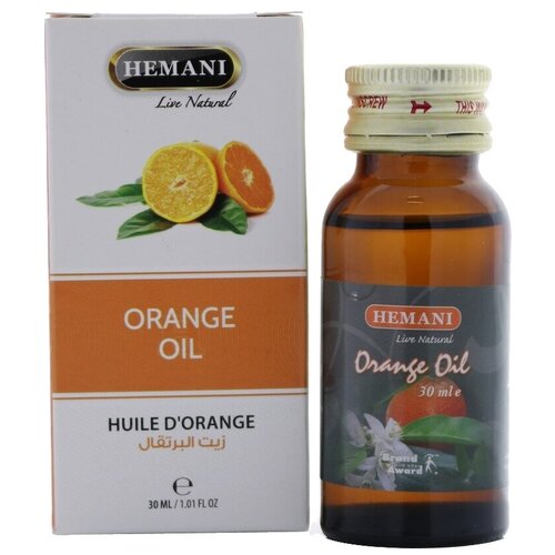 Hemani Масло для тела Orange Oil, 30 мл
