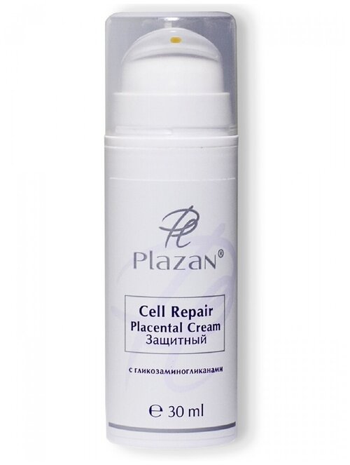 Plazan Cell Repair Placental Cream Крем Защитный для лица, 30 мл