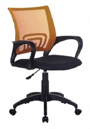 Кресло офисное Бюрократ (CH-695NLT/OR/TW-11) orange/black