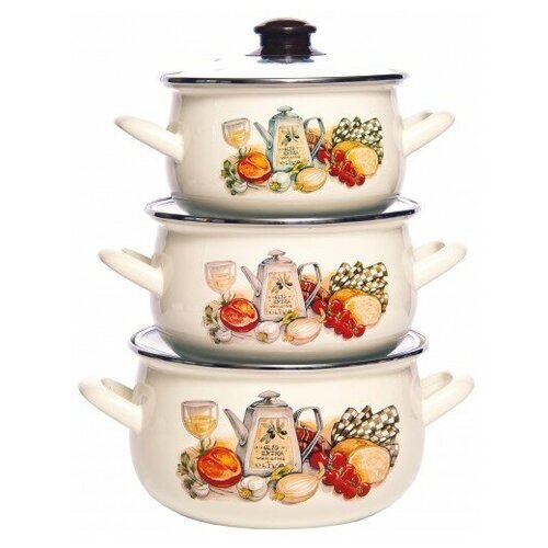 фото Набор посуды 3пр.15157 аппетит interos интерос