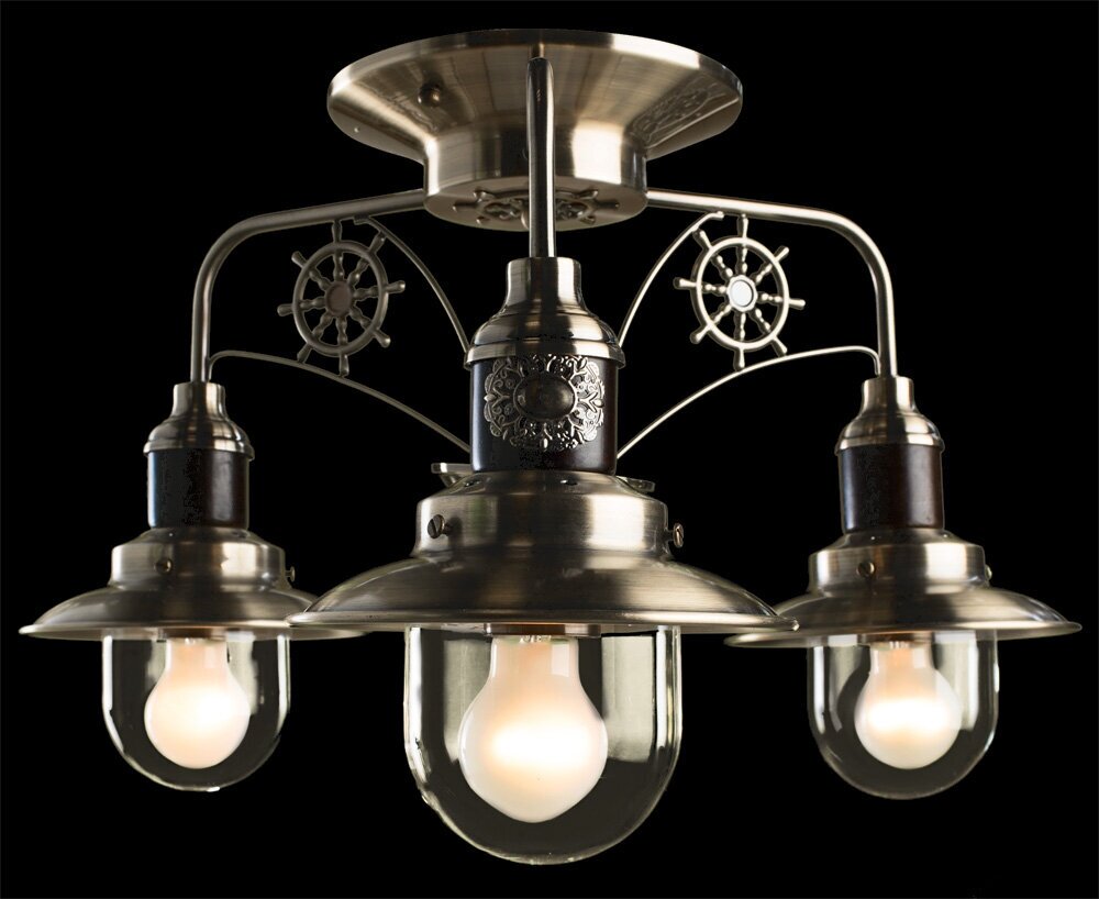 Потолочная люстра Arte Lamp Sailor A4524PL-3AB