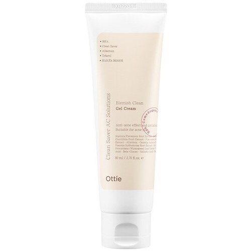 Крем-гель для проблемной кожи Ottie Blemish Clean Gel Cream, 80мл