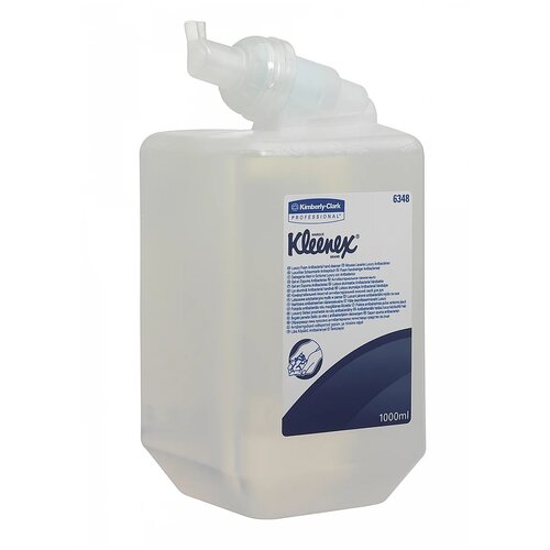 6348 Жидкое мыло пенное в кассетах Kleenex антибактериальное (6 кассет по 1 л)