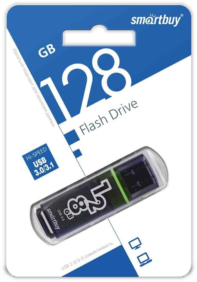 Smartbuy Glossy 64Gb (темно-синий) - фото №19