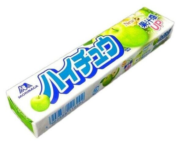 Жевательные конфеты Morinaga Hi-Chew Green Apple, 55 г - фотография № 4