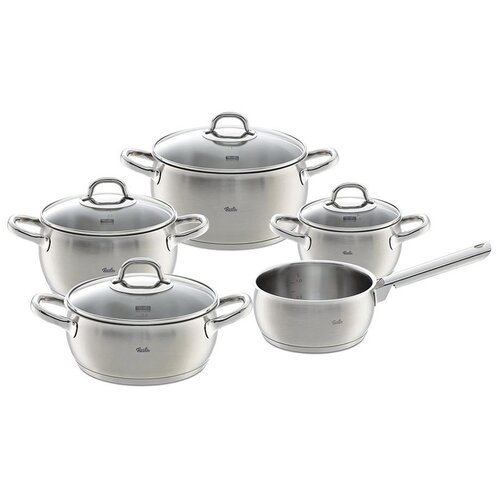 фото Набор посуды fissler valea 3311505 5 пр. серебристый