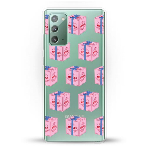 фото Силиконовый чехол mendls на samsung galaxy note 20 andy & paul