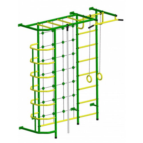 Детский спортивный комплекс Пионер С5С зелёно/жёлтый